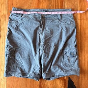 Kuhl Women's Gray‎ Long Hiking Shorts Size 14